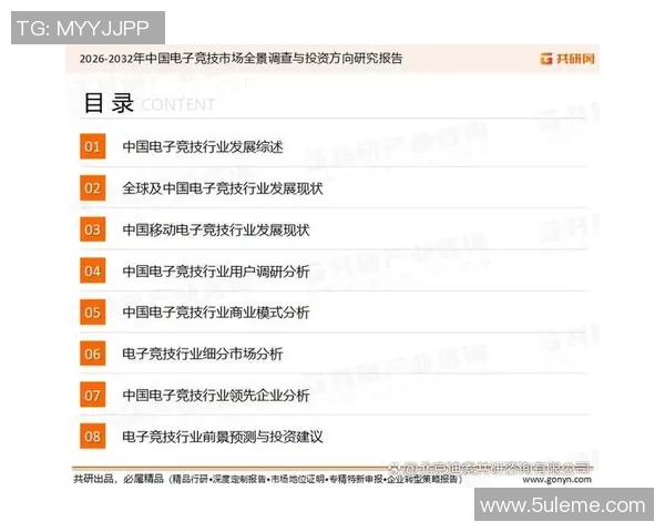 电子竞技行业发展趋势分析与未来市场潜力探讨